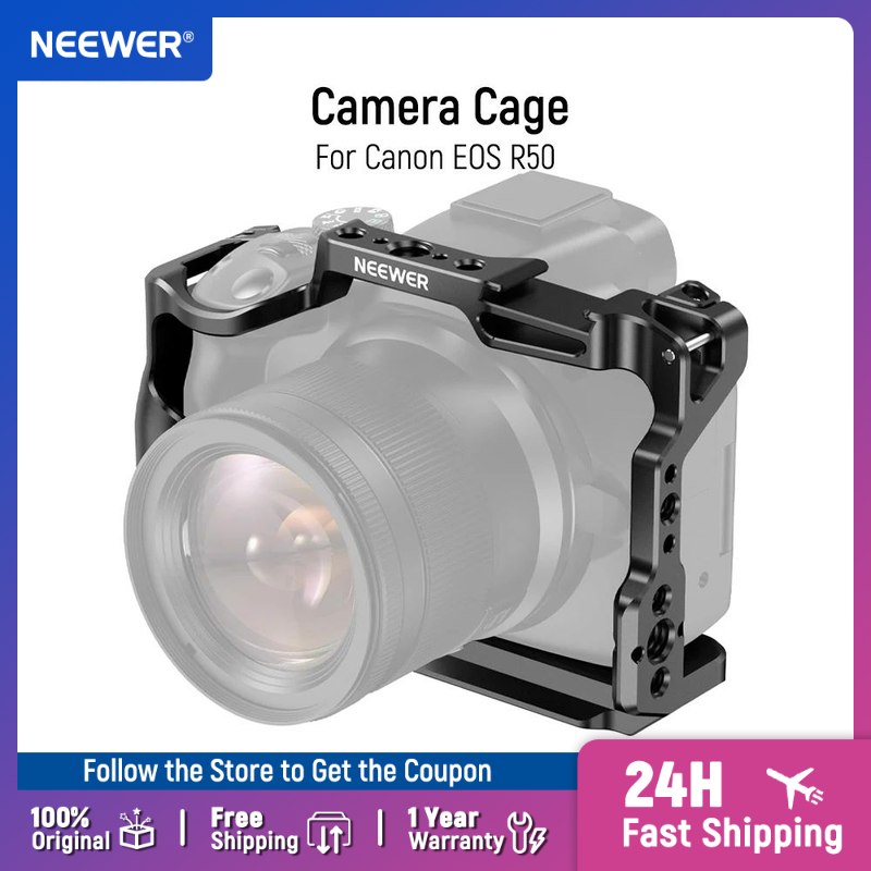 Canon Camera Eos R50 - NEEWER R50 Kamerakäfig, kompatibel mit Canon