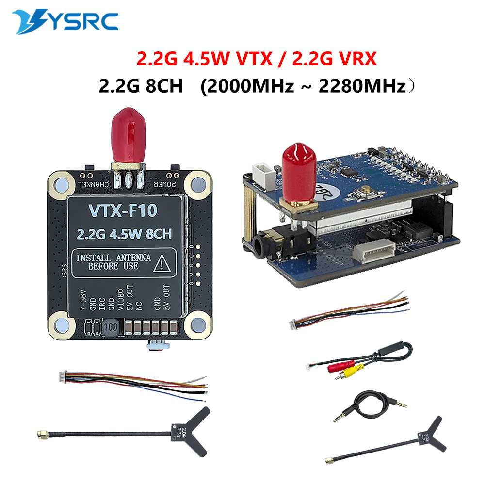 2.0-2.2G 4.5W VTX 8CH FPV Vide – Drone Transmitter Bewertung und Preis