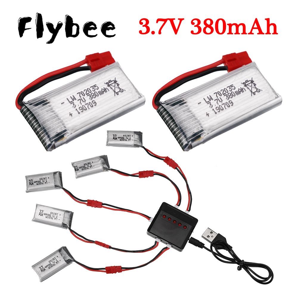 3,7 V 380mAh Lipo batterie mit – Drone Charger Bewertung und Preis